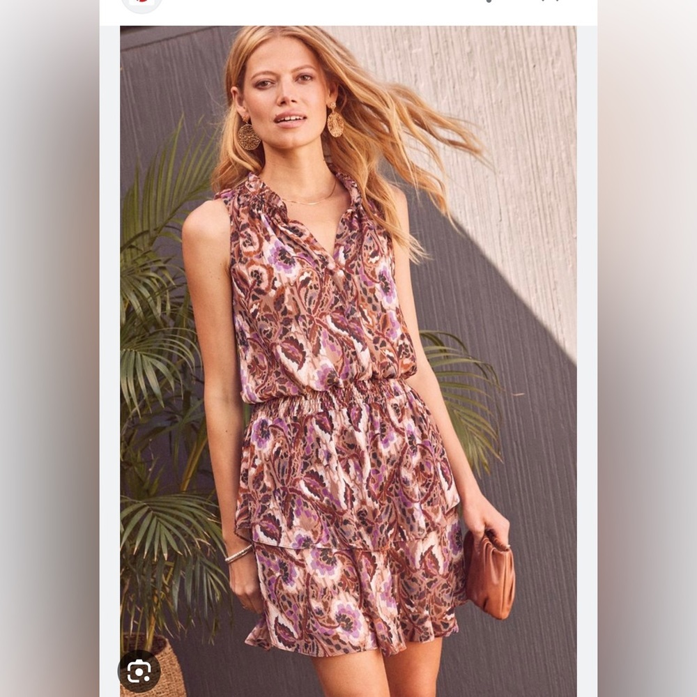 Evereve Beckett floral print, size L, NWT